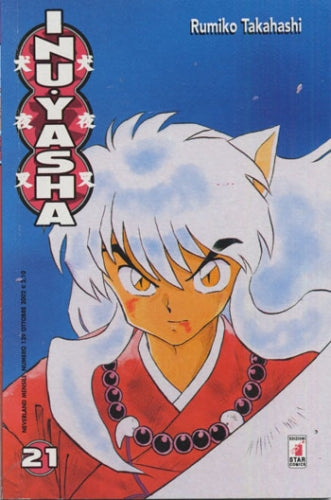 Manga Neverland Inuyasha Vol.21 Red Edition - Second Hand Ott. 2002