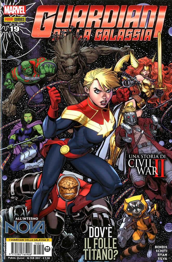 Panini Comics - I Guardiani Della Galassia 19 | Feb. 2017