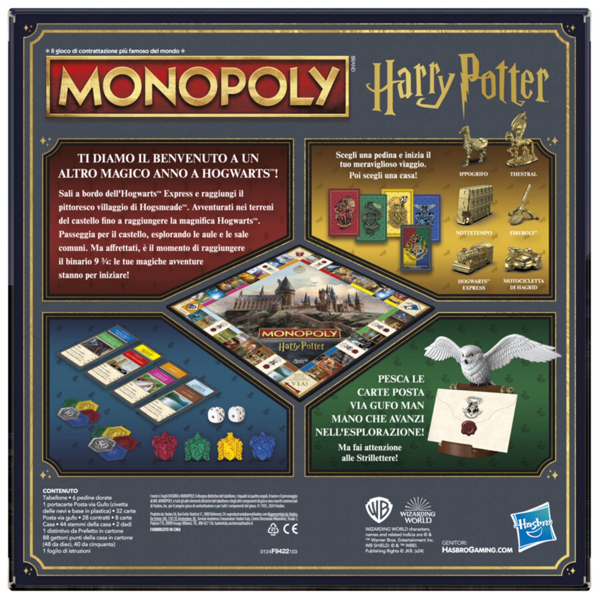 Monopoly Harry Potter  Una Magica Avventura A Hogwarts
