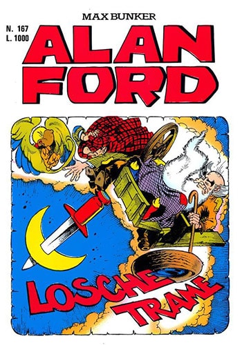 Fumetto Alan Ford Vol.167 Losche Trame- Second Hand Mag. 1983