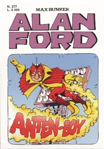 Fumetto Alan Ford Serie Vol.277 Anten Boy - Second Hand Lug. 1992