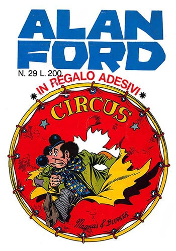 Fumetto Alan Ford Vol.29 Circus - Second Hand Nov. 1971