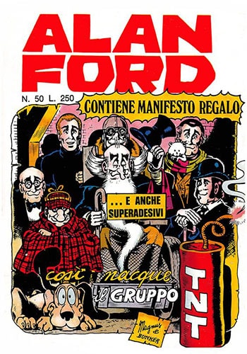 Fumetto Alan Ford Vol.50 Così Naque Il Gruppo - Second Hand Ago. 1973