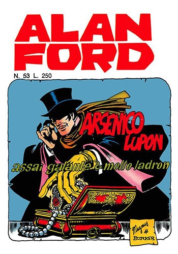 Fumetto Alan Ford Vol.53 Arenico Lupon Assai Galante E Molto Ladron - Second Hand Nov. 1973