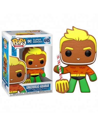 Funko Pop! Heroes Dc - Gingerbread Aquaman 445