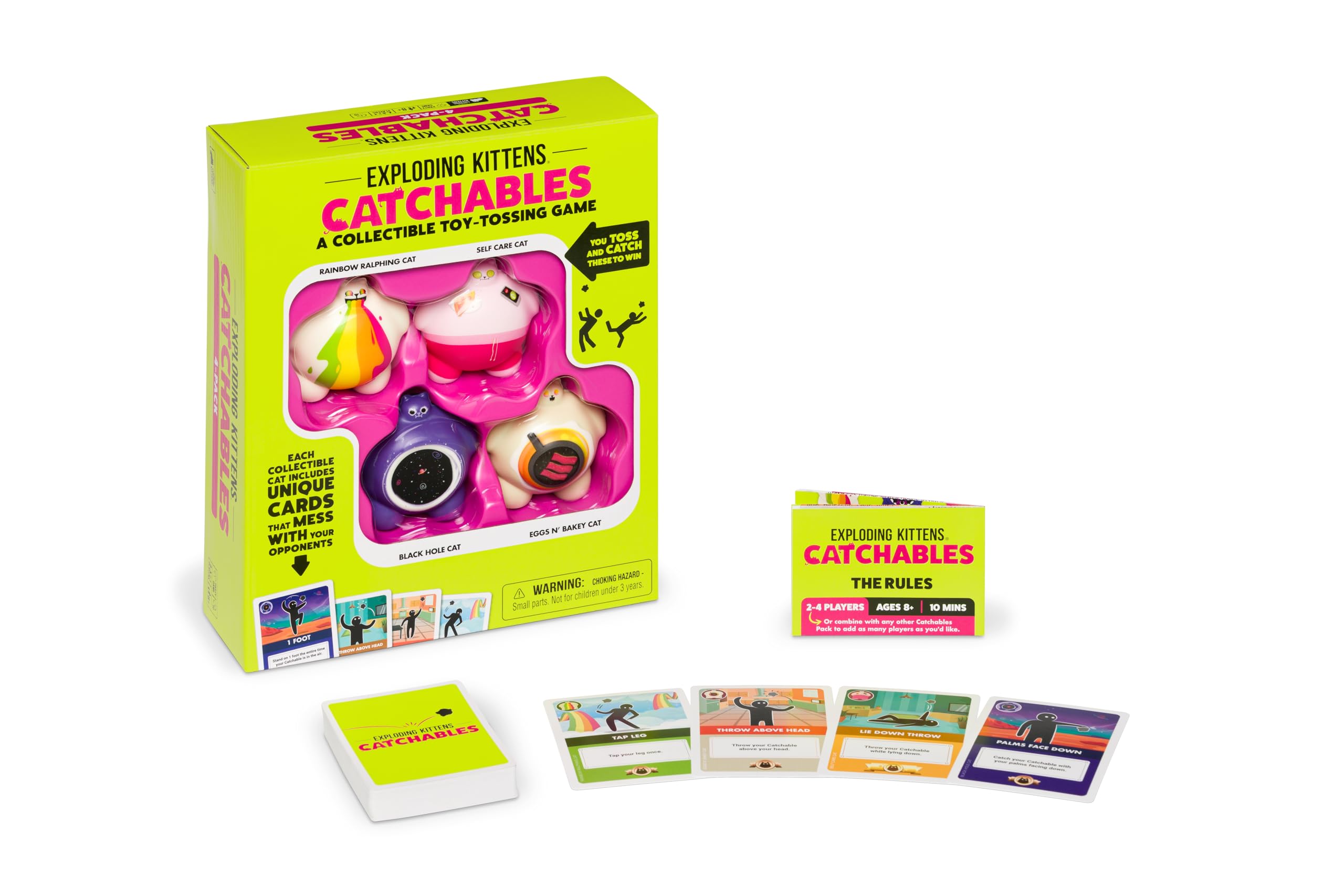Catchables 4 Pack - Un Gioco Collezionabile Di Gatti Volanti