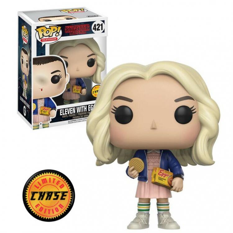 Funko POP! Television Stranger Things Eleven With Eggos 421 Chase- Second Hand