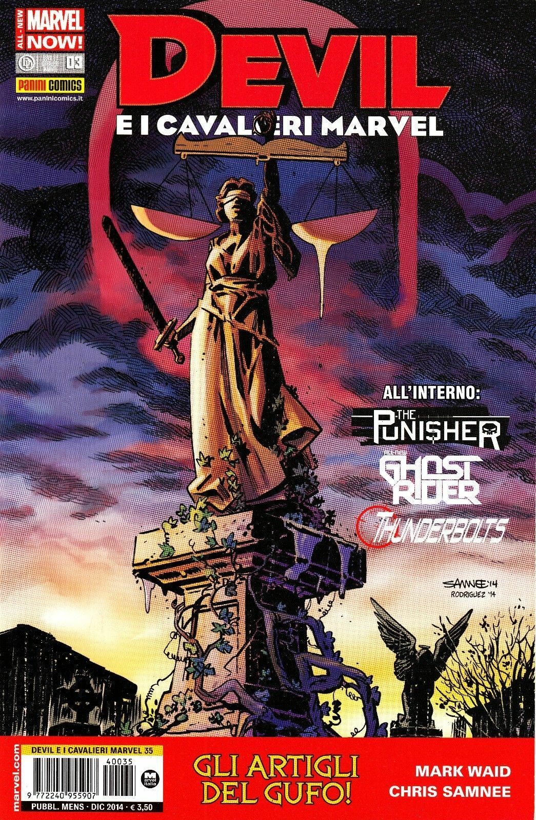 Panini Comics - Marvel Devil E I Cavalieri Marvel - Gli Artigli del Gufo! Vol.3