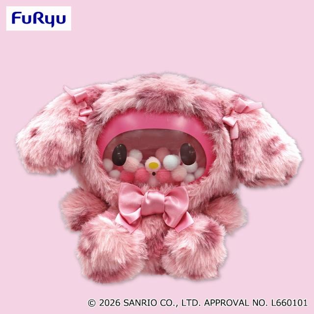FuRyu Sanrio Animal Leopard Clear Pofi Figure - My Melody
