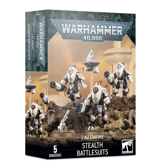 WarHammer 40000 T'Au Empire Stealth Battlesuits