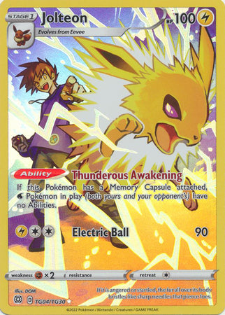 CARTA SINGOLA POKEMON JOLTEON TG04/TG30 NEAR MINT (ITA)