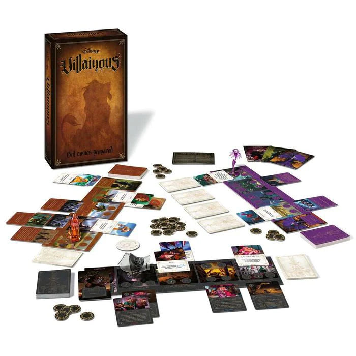 DISNEY VILLAINOUS ESPANSIONE EVIL COMES PREPARED