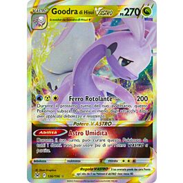 CARTA SINGOLA POKEMON GOODRA DI HISUI V ASTRO 136/196 NEAR MINT