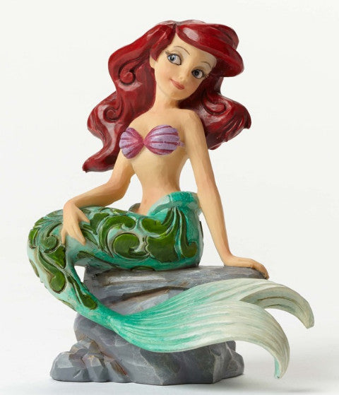 DISNEY TRADITIONS ARIEL SULLA ROCCIA