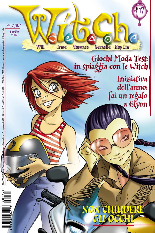 Fumetto Disney W.I.T.C.H. Vol.17 Non Chiudere Gli Occhi - Second Hand Ago. 2002