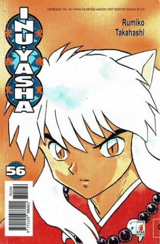 Manga Neverland Inuyasha Vol.56 Red Edition - Second Hand Mag. 2007