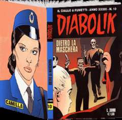 Fumetto Diabolik Vol.10 Dietro La Maschera  - Second Hand Ott. 2000