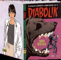 Fumetto Diabolik Vol.11 Furia Bestiale - Second Hand Nov. 2000