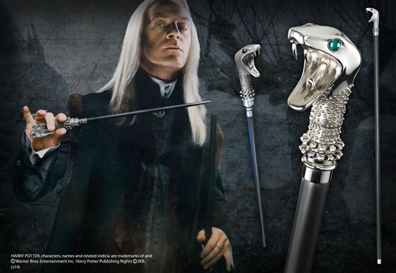 Harry Potter - Replica Bacchetta & Bastone Di Lucius Malfoy