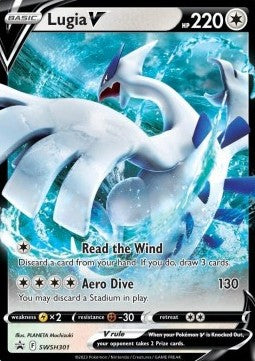 Carta Pokemon Gradata - Lugia V - ITA Zenit Regale -  PROMO SWSH301 - 2023