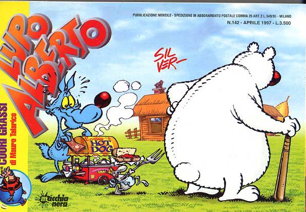 Fumetto Lupo Alberto Vol.142 - Second Hand Apr. 1997