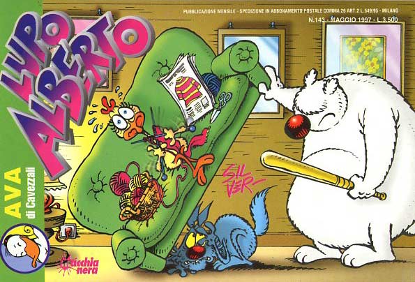 Fumetto Lupo Alberto Vol.143 - Second Hand Mag. 1997