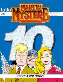 Fumetto Tutto Martin Mystere Vol.121 Dieci Anni Dopo - Second Hand Mag. 1999