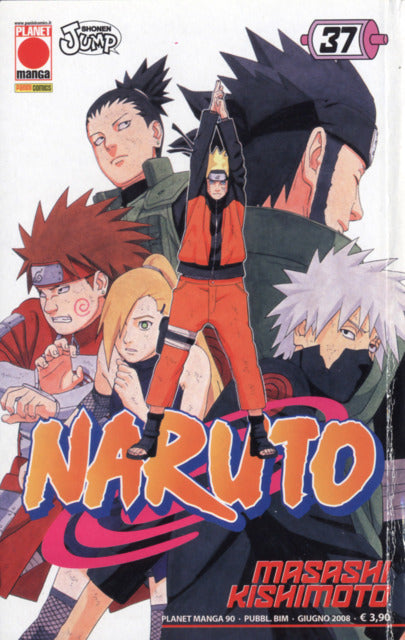 Manga Naruto Vol. 37 - Second Hand Giu. 2008