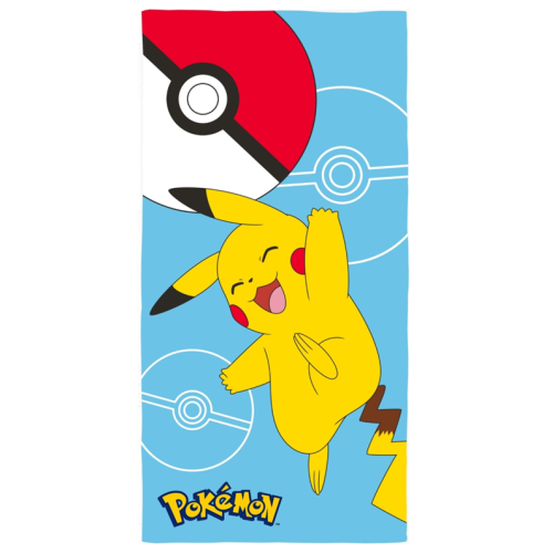 Pokèmon - Telo Mare Microfibra Pikachu 70x140