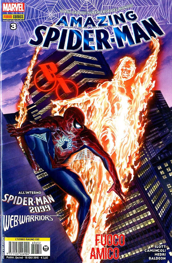 Amazing Spider-Man Fuoco Amico n.3 2016 652