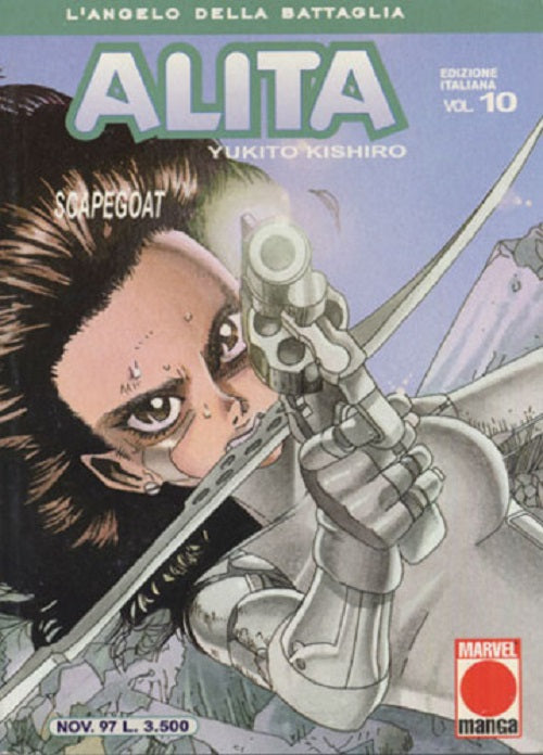 Manga Alita L'Angelo Della Battaglia Vol.10  - Second Hand Nov. 1997