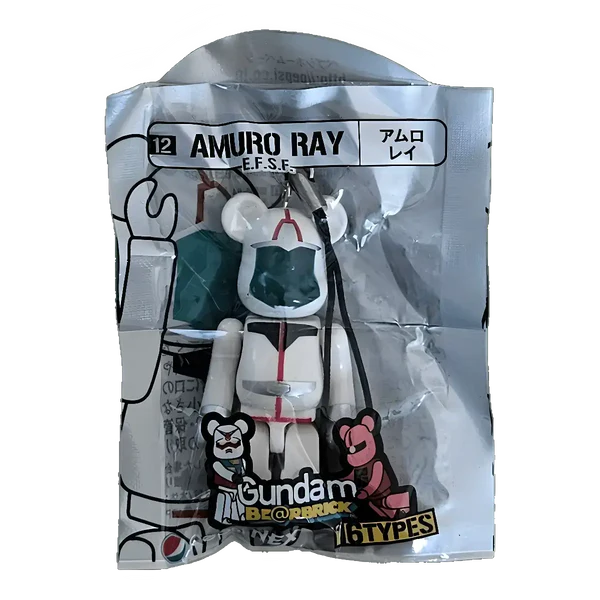 Bearbrick - Keychain Gundam 12 Amuro Ray E.F.S.F.