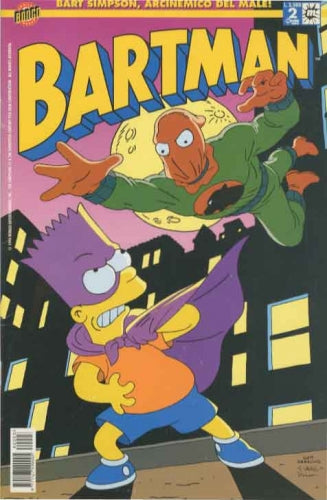 Comics Bongo - Simpson Comics Bartman 2 | Dic. 1998