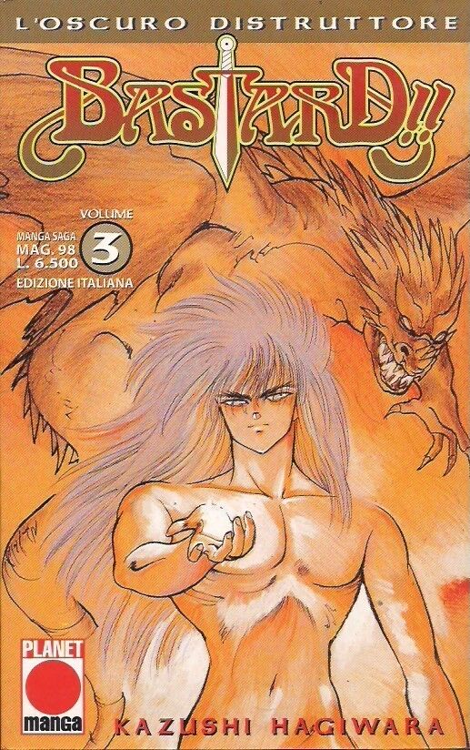 Manga Bastard!! L'Oscuro Distruttore Vol.3 - Second Hand Mag. 1998