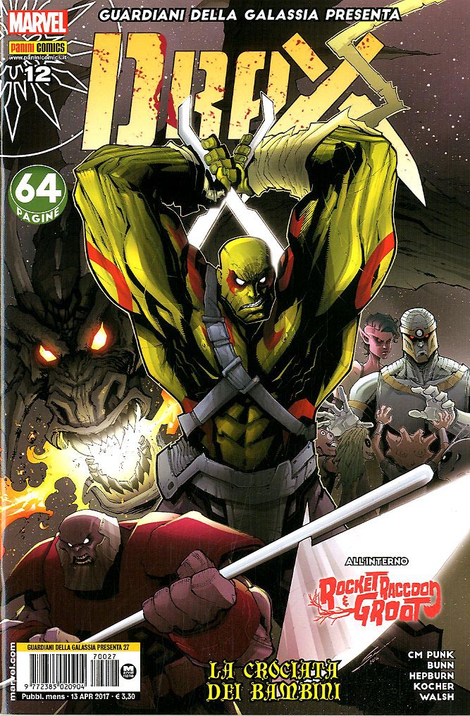 Panini Comics - Guardiani Della Galassia Presenta Drax 12 | Apr. 2017