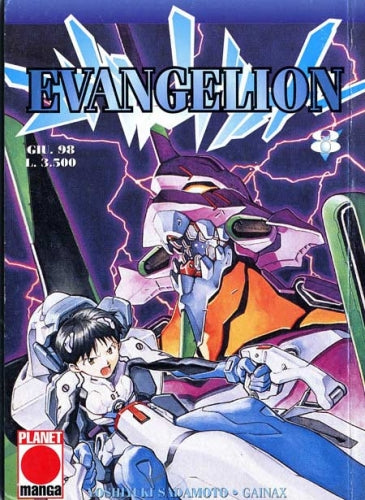 Manga Evangelion Vol.8 - Second Hand Giu. 1998