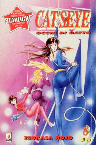 Manga Occhi Di Gatto Vol.8 Di 18- Second Hand  Nov. 1999
