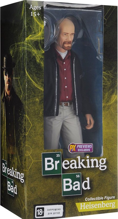 Mezco - Figure Breaking Bad Walter White (Heisenberg) PX Previews EXL