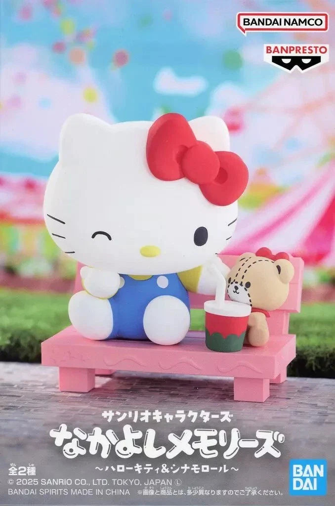 Banpresto Sanrio Characters Nakayoshi Memories - Hello Kitty Figure A