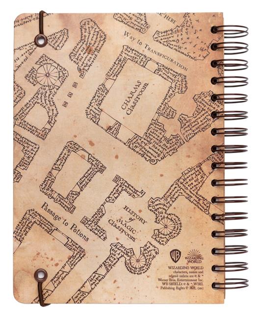 Harry Potter - Taccuino Mappa Del Malandrino