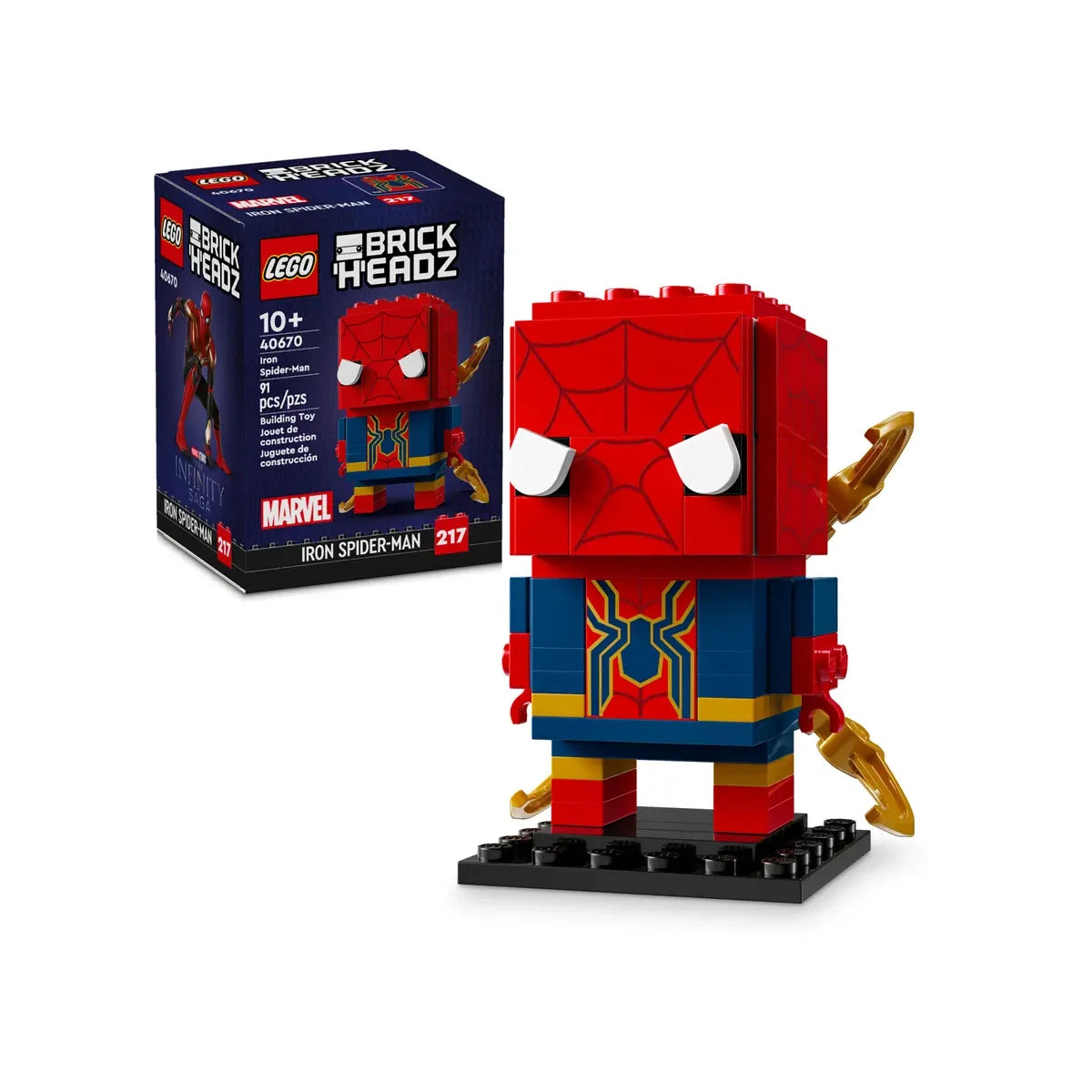 Lego 40670 - BtickHeadz Iron Spider Man 217