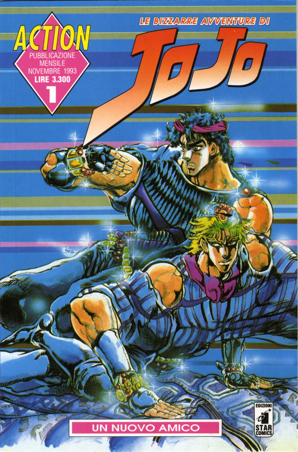 Manga Le bizzarre Avventure Di Jojo Vol.1 - Second Hand Nov.1993