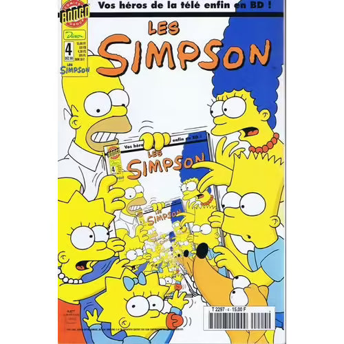 Comics Bongo - Les Simpson 4 | Dic. 2000 (FR)