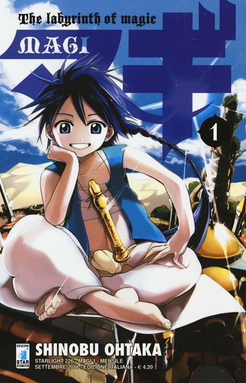 Manga Magi Vol. 1 -Second Hand Sett. 2011