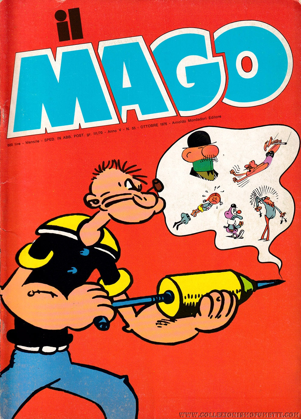 Rivista Fumettistica Il Mago N°55 - Second Hand Ott. 1976