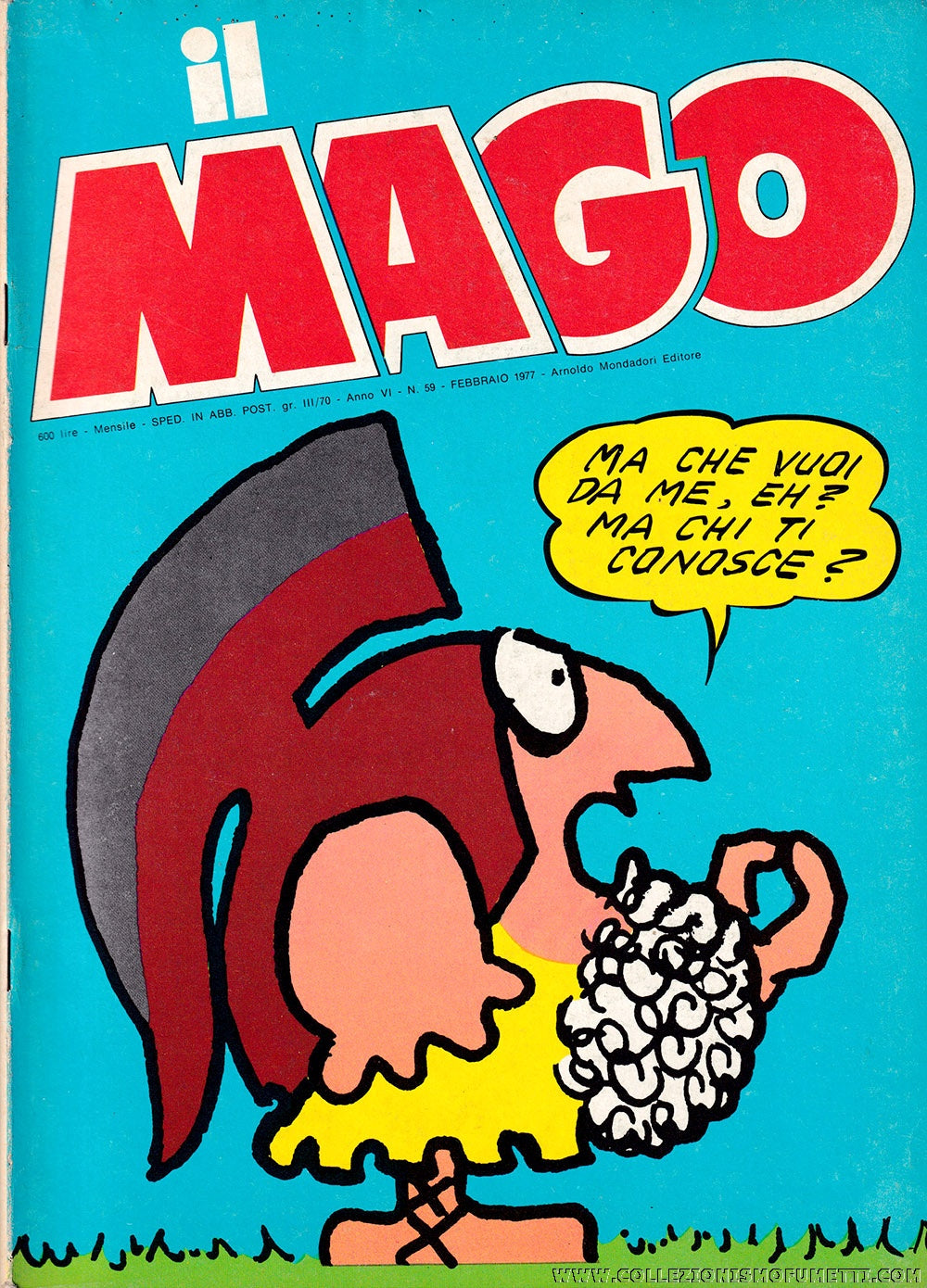 Rivista Fumettistica Il Mago N°59 - Second Hand Feb. 1977