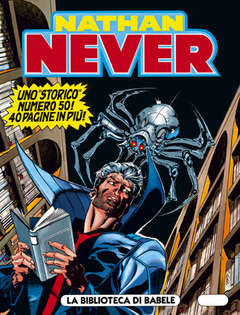Fumetto Nathan Never Vol.50 La Biblioteca Di Babele - Second Hand Lug. 1995