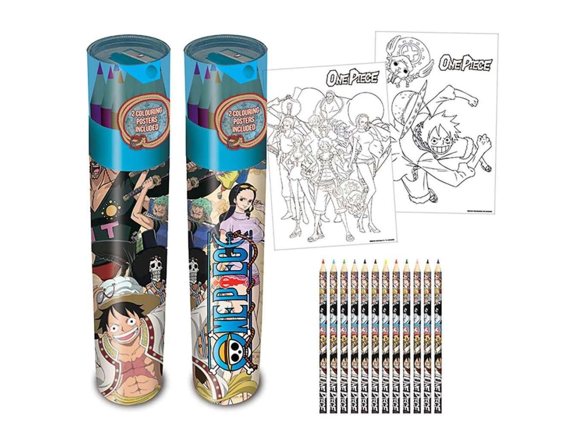 One Piece Set Matite Da Colorare