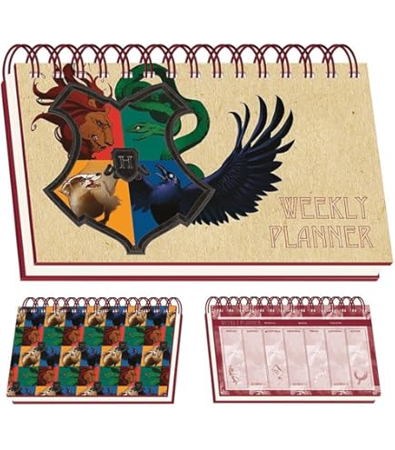 Harry Potter - Weekly Planner Hogwarts Houses