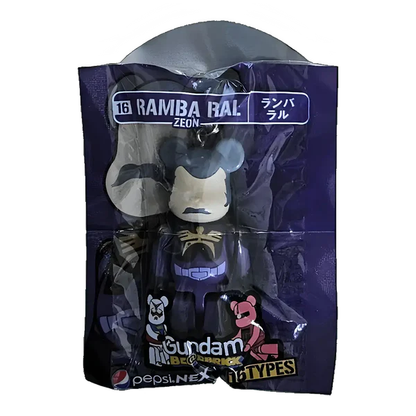 Bearbrick - Keychain Gundam 16 Ramba Ral Zeon